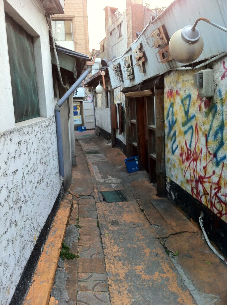 Alleyway in Gumi City, South Korea